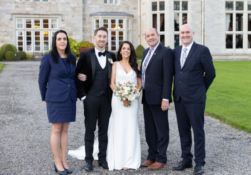 Lough Rynn Castle Estate & Gardens hosts wedding in association with Leitrim GAA