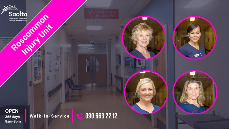 Roscommon Injury Unit is here for you this winter