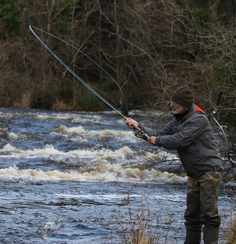 High waters not helping search for first Drowes salmon 
