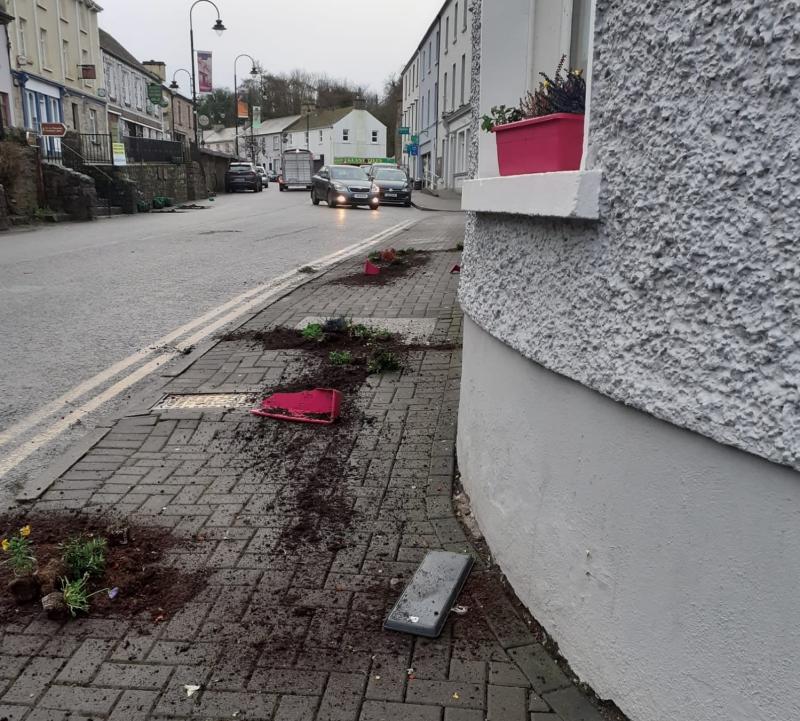 Anger at mindless vandalism in Drumshanbo last night