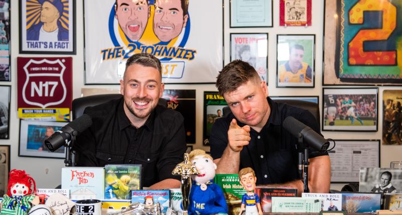 The 2 Johnnies reveal the astonishing number of streams GAA Catfish received