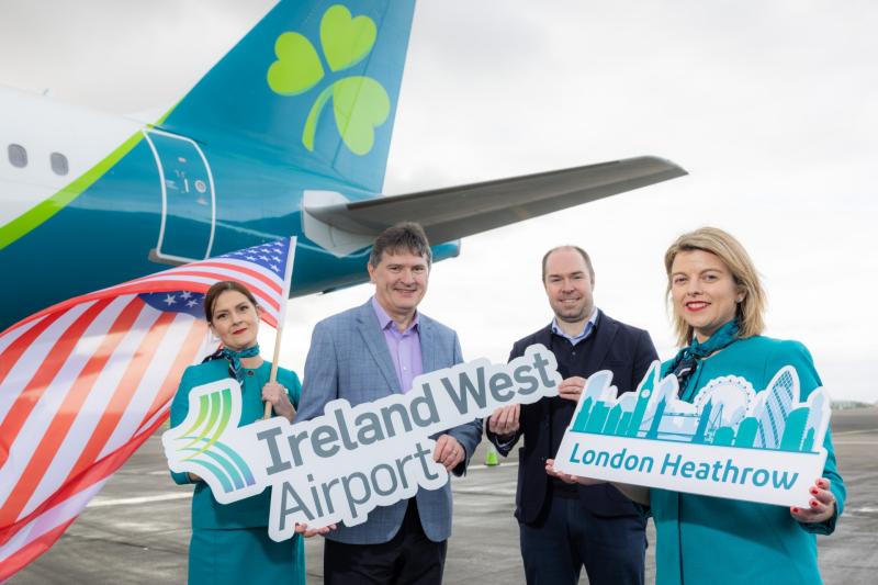 Knock Airport welcomes new daily London Heathrow service with Aer Lingus