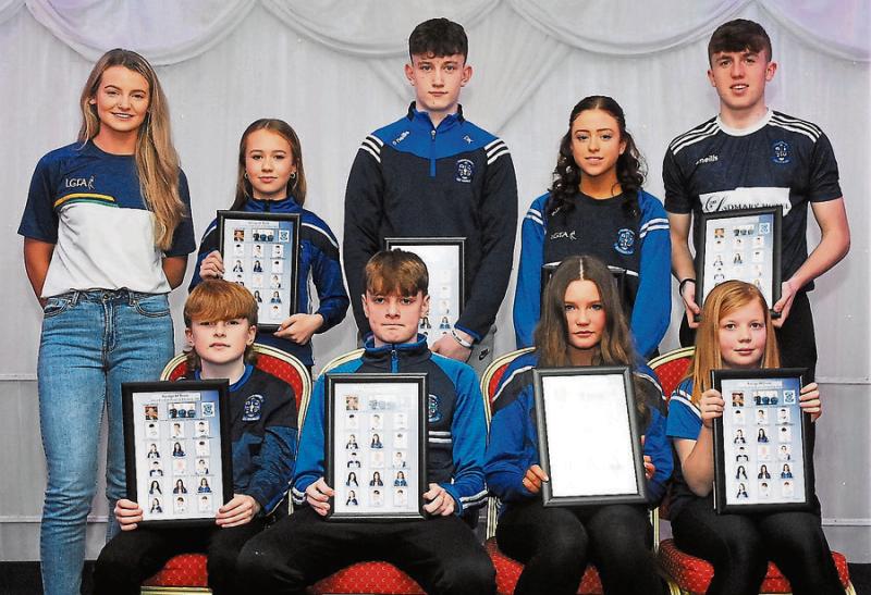 St Mary's Kiltoghert present juvenile medals and awards for 2022