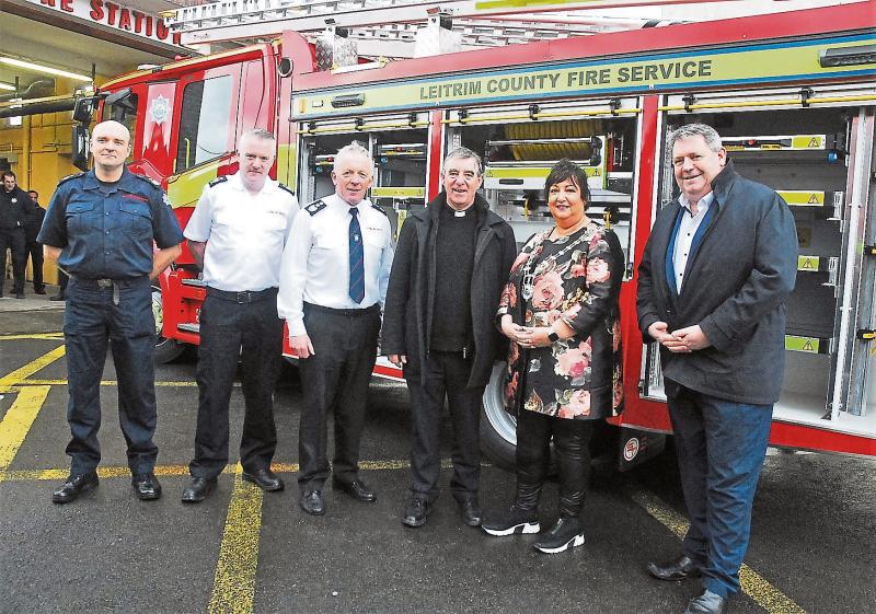 Delivery of a new Class B Fire appliance for Manorhamilton Fire station