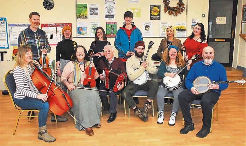 Annual trad concert for charity in Drumshanbo