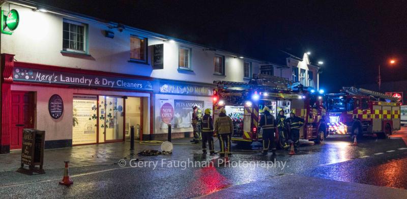 Breaking news: Fire service attends blaze in Carrick-on-Shannon