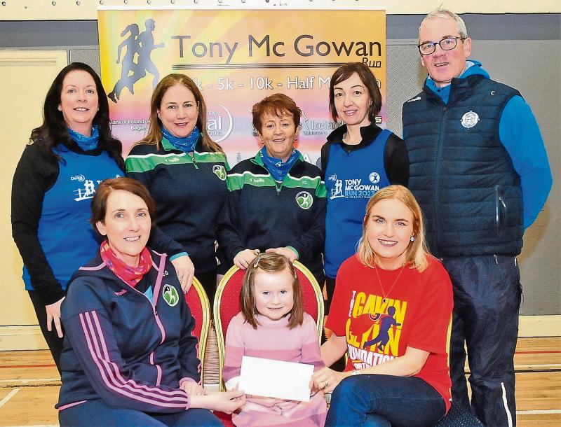 Tony McGowan Road Race cheques presented to charities and organisations