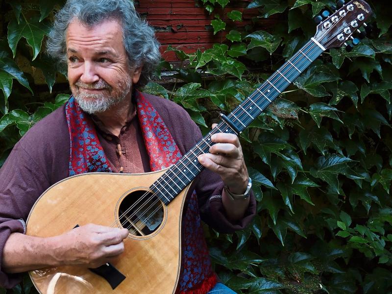 Folk singer Andy Irvine performs at The Dock
