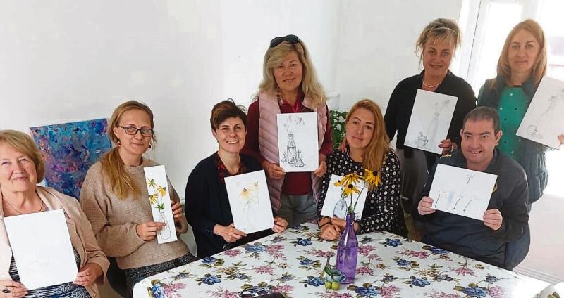 Unique Ukrainian art ‘Hi world’ exhibition opens in The Dock  in Leitrim