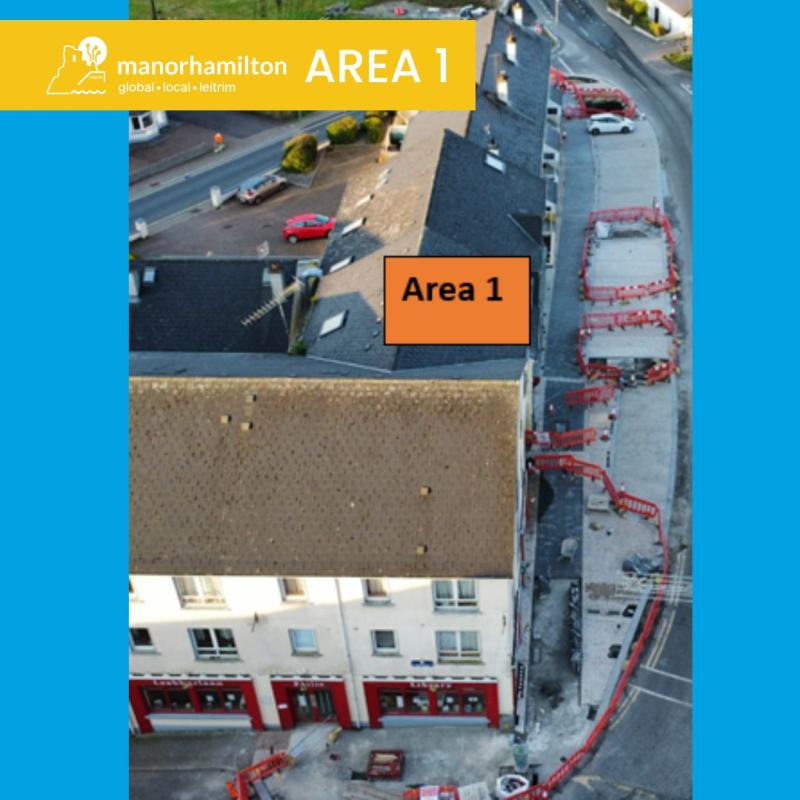 Update on this week's Manorhamilton Public Realm works