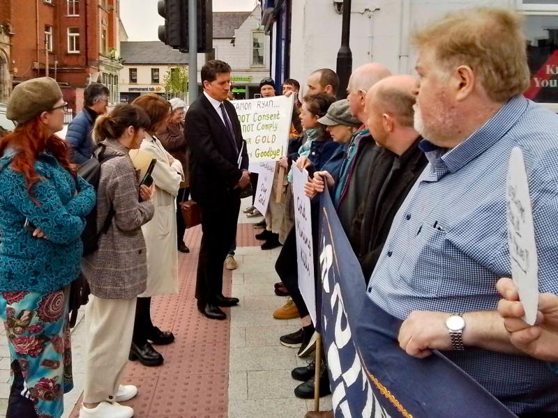 Treasure Leitrim raise gold mining concerns at Eamon Ryan meeting
