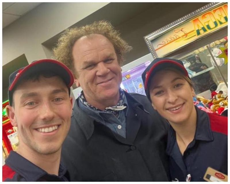 Hollywood actor pictured in the Midlands 