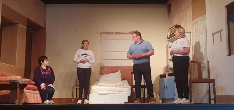 Aughawillan Drama Group presents a hilarious production of “A Wake in the West”