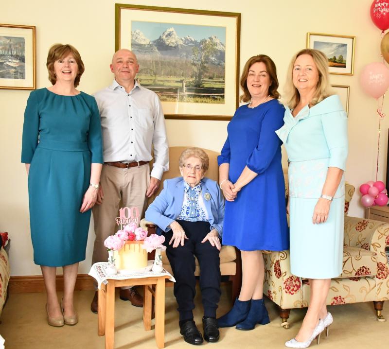 Leitrim's Margaret celebrates her 100th birthday 