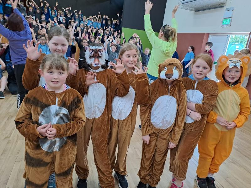 Aughrim Kilmore parish schools present 'Welcome to the Jungle' in Dangan