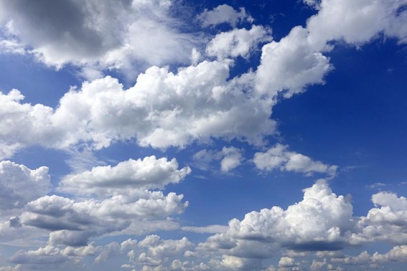 Cloudy but dry spell to continue today 