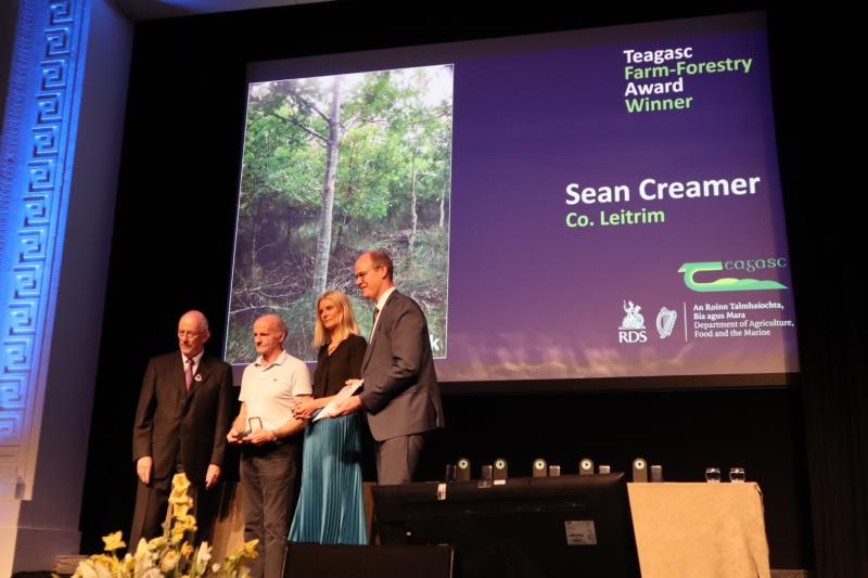Leitrim farmer is winner of 2023 RDS Teagasc Farm Forestry Award
