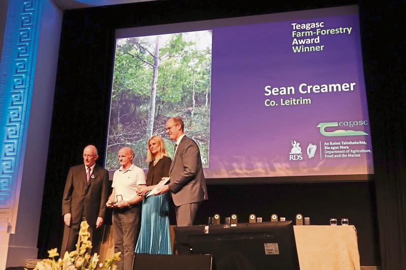 Leitrim farmer is winner of 2023 RDS Teagasc Farm Forestry Award