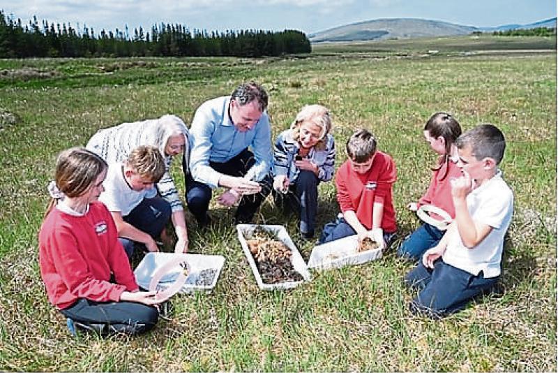 Deepening local connections to peatland habitats through schools in Leitrim