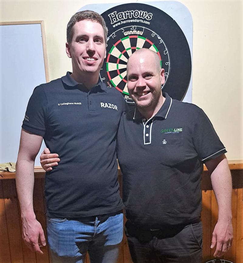 Leitrim on the double at Blue Devon darts blitz finals night