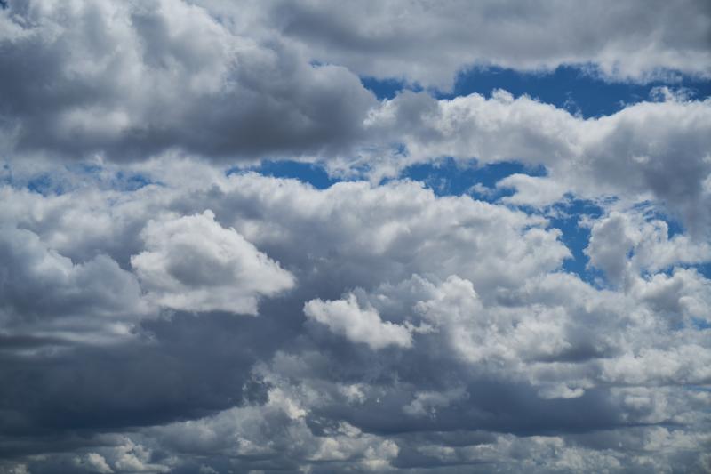 Cloudy and warmer with a couple of showers this Friday 