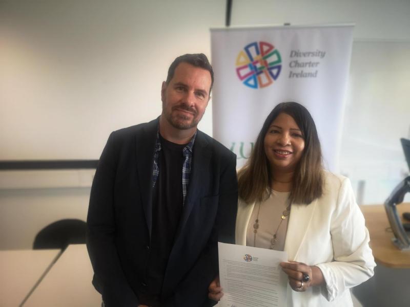 Momentum:  Leitrim based company is accepted as a signatory of Diversity Charter 