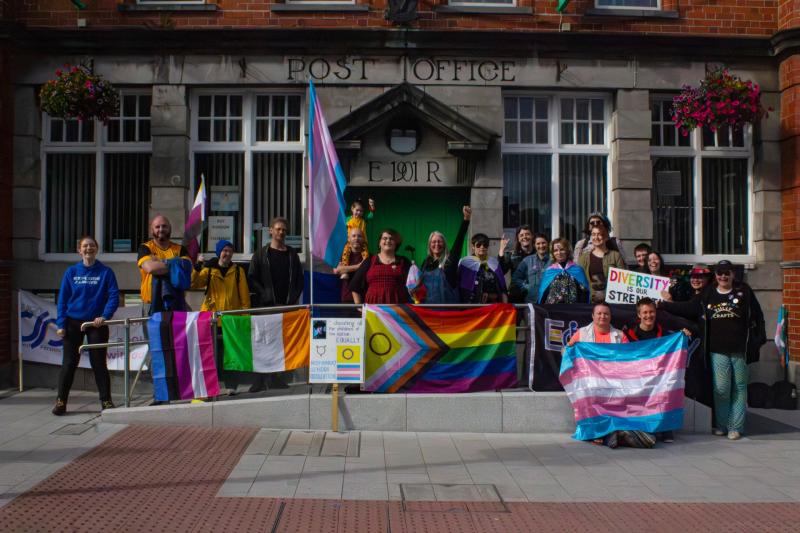  Sligo Inclusive Pride protest to demand better trans healthcare in Sligo 