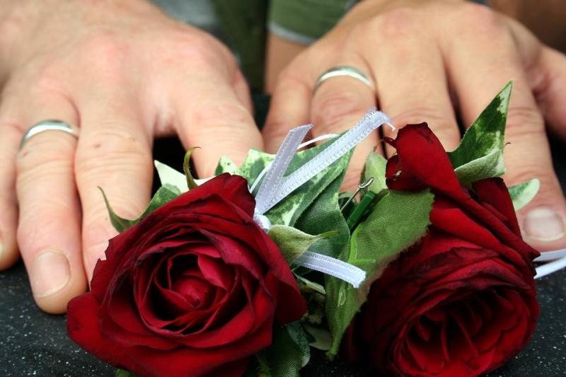 Wedding bells ring for local couple 