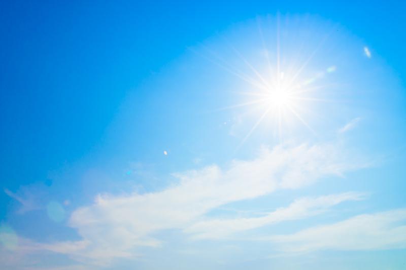 Last blast of 23 degrees sunshine after weekend sun with temperatures to plunge 
