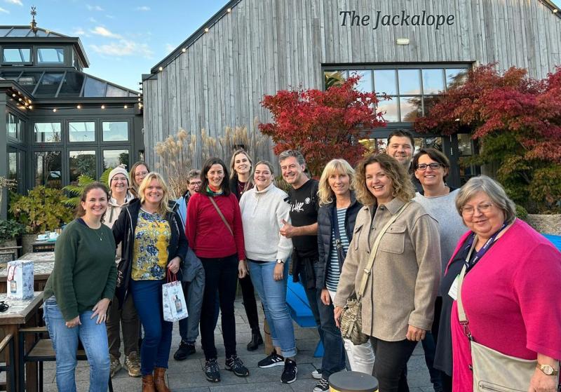 German travel agents visit The Shed Distillery in Drumshanbo