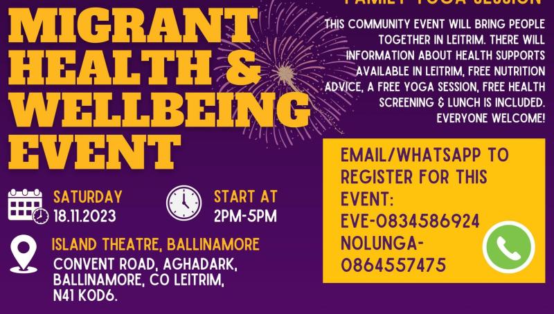 Migrant Health Well-being event takes place in Leitrim 