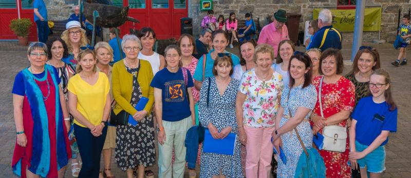 Croghan Community Choir performs at The Dock