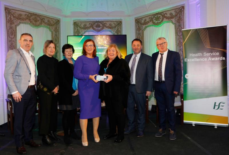 CH CDLMS Mental Health team wins HSE Excellence Award for new innovation to improve healthcare