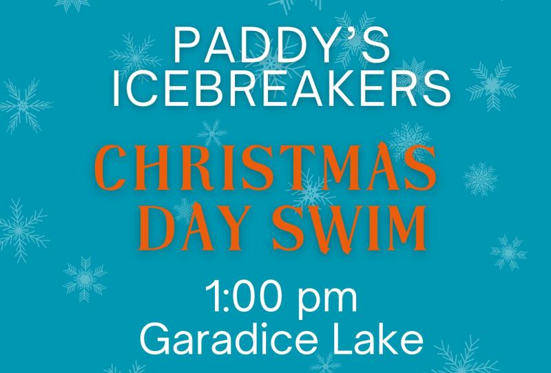Paddy’s Icebreakers Christmas Day Swim