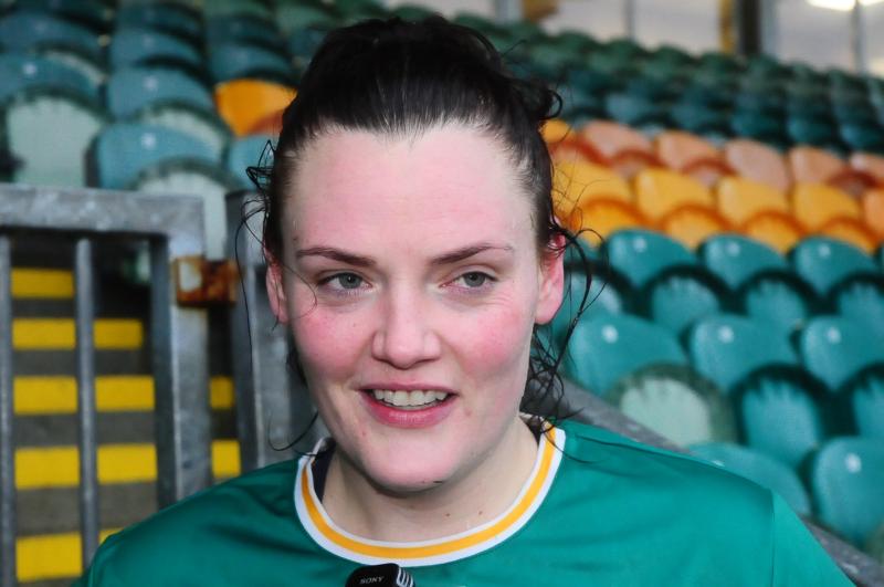 Conditions made life difficult but captain Michelle delighted with battling Leitrim display
