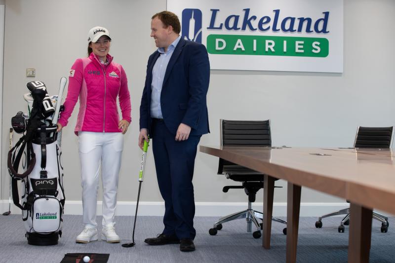 Lakeland Dairies and Leona Maguire swing into new partnership