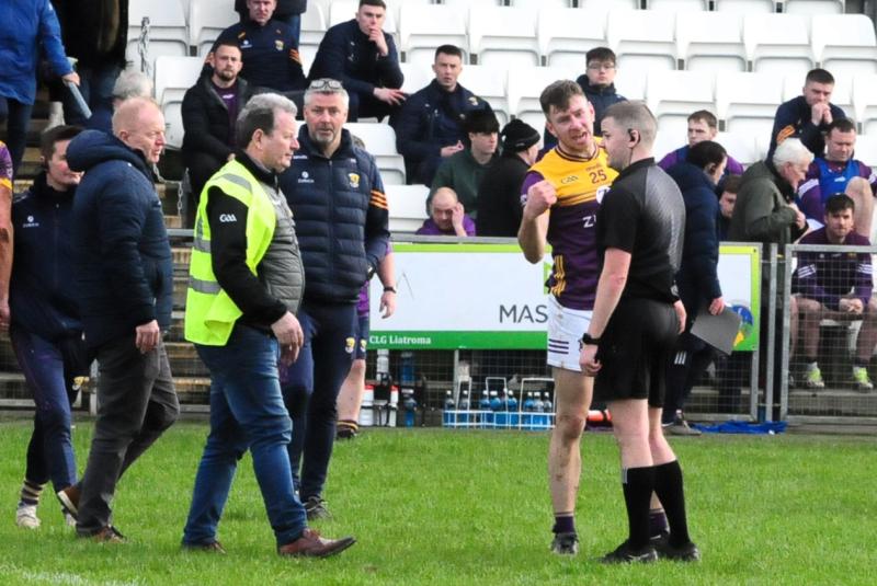 Wexford manager John Hegarty describe Leitrim penalty decision as "very hard to take"