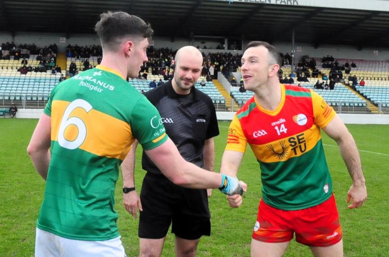 Foley delighted Carlow got rub of the green against Leitrim with dramatic late goal