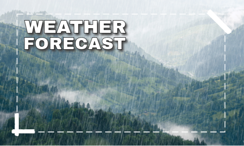Lots of rain in Met Eireann weather forecast for Ireland for the coming week