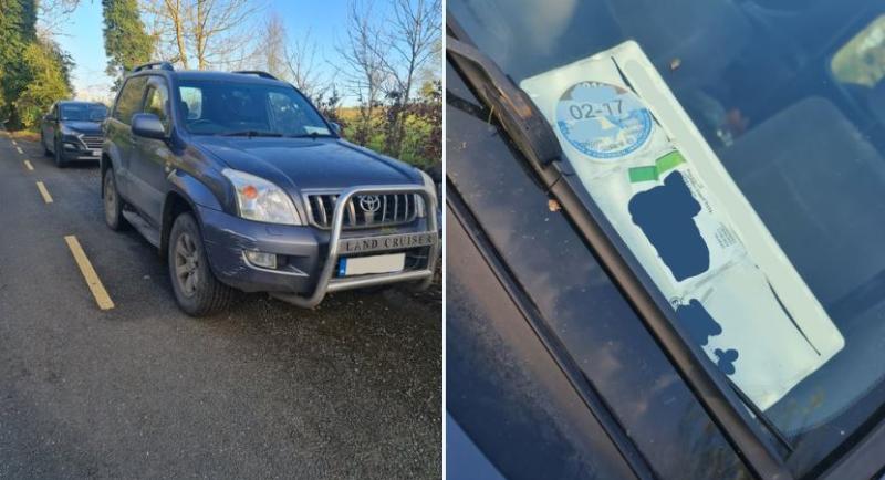 Gardaí seize car travelling on rural road after finding it untaxed for seven years