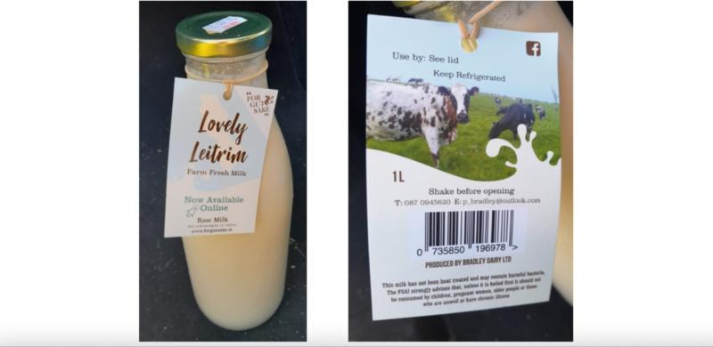 ALERT: For Gut Sake! Milk made in Leitrim is recalled due to safety concerns