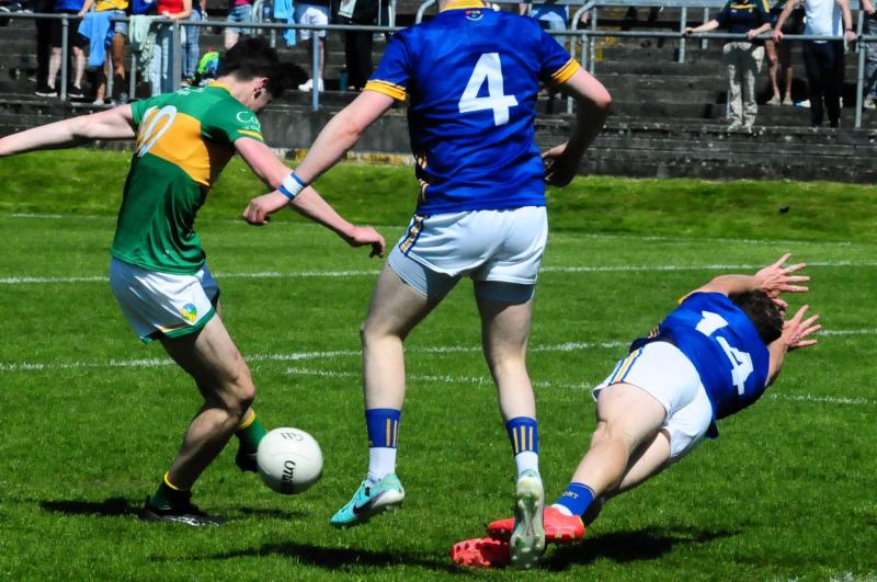 McNulty free seals late late victory as Leitrim confirm Tailteann Cup knockout football with derby victory