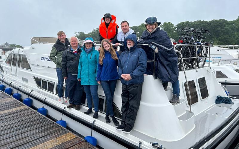 German and Austrian travel journalists visit Leitrim