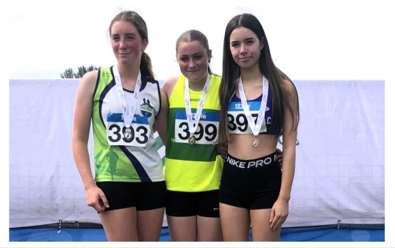 Gold for North Leitrim AC's Sarah Mulvaney Kelly in Tullamore