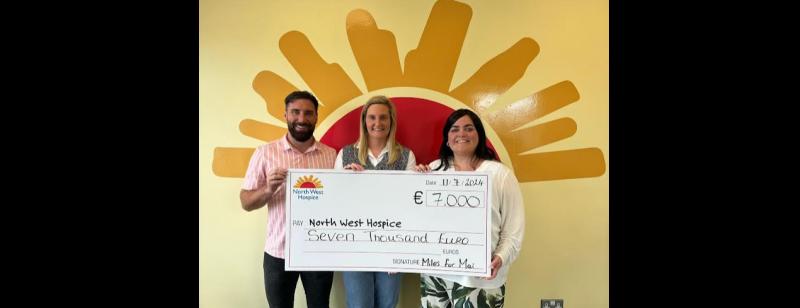 Leitrim woman’s marathon effort results in €7000 boost for North West Hospice  