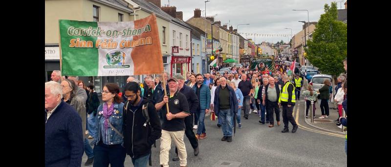 Thousands attend John Joe McGirl commemoration in Leitrim
