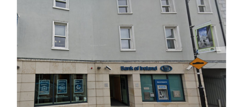 Application submitted to convert Bank of Ireland office into apartments in Leitrim