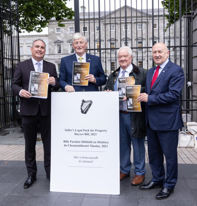 Leitrim estate agents push for urgent property law reform at Leinster House