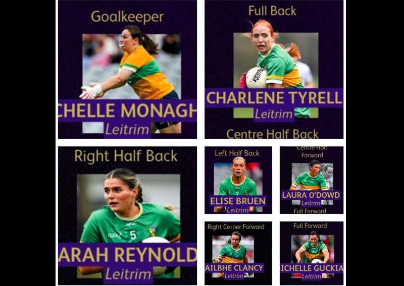 Leitrim's magnificent seven on LGFA TG4 Team of the Intermediate Championship