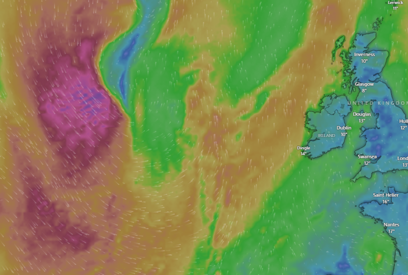 Nasty shock in Met Éireann's weekend weather forecast for Ireland